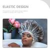 minkissy Adults Bath Hat Lightweight Shower Caps for Women Men Portable Hair Cover for Travel for Hair Treatment Makeup and Face Washing Easy to Clean and Store view 2