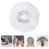 minkissy Adults Bath Hat Lightweight Shower Caps for Women Men Portable Hair Cover for Travel for Hair Treatment Makeup and Face Washing Easy to Clean and Store view 3