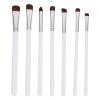 minkissy 7pcs Eye Shadow Brush for Women Soft Synthetic Bristles for Precision Application for Beginners and Makeup Enthusiasts Easy to Clean view 1
