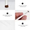 minkissy 7pcs Eye Shadow Brush for Women Soft Synthetic Bristles for Precision Application for Beginners and Makeup Enthusiasts Easy to Clean view 4