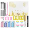 Libeauty Korean Lash Lift Kit, Brow Lamination Kit, Professional Individually Packaged Lotion for Salon & Home Use, Complete Tools, 20 Pcs Sachets view 1