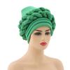 African Headwrap Turbans Headband Auto Gele Headtie Already Made African Aats for Women 1Set by MSB Fabric co.1648 view 1