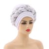 African Headwrap Turbans Headband Auto Gele Headtie Already Made African Aats for Women 1Set by MSB Fabric co.1646, One Size view 1
