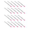 20 Pcs Silicone Lip Brush Makeup Eyebrow Lip Brush Applicator Cosmetic Brush Set Silicone Brushes Sticksfor Lipsticks Lip Gloss Lip Balm view 3