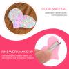 12pcs Heart Hairpin Glitter Barrettes for Girls Colorful Sequin Hair Clips for All Hairstyles and Special Occasions view 2