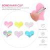12pcs Heart Hairpin Glitter Barrettes for Girls Colorful Sequin Hair Clips for All Hairstyles and Special Occasions view 3