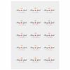Custom Temporary Tattoos Name Personalized Funny Tattoo for Couple Anniversary Wedding Weekend Party, 15 Tattoos in 1 Paper view 1
