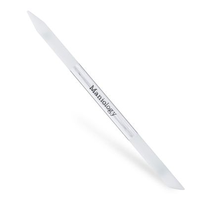 Maniology Glass Cuticle Pusher and Remover Tool | Gentle Nail Care for Precise Cuticle Pushing, Lifting & Cleaning