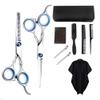 Hair Cutting Kit, 10 Pcs Professional Hair Scissors Set, Hair Cutting Scissors, Thinning Shears, Comb, Cape, Hair Clips Hairdressing Shears Set for Barber, Salon, Home view 1
