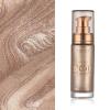 Body Shimmer Oil, Rose Gold Natural Glow Luminizer, Long Lasting Waterproof Moisturizing Liquid Illuminator Highlighter Makeup for a Sun-Kissed Glow, Brush Include, 1oz, Light Medium view 3