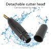 Men Electric Trimmer, Detachable Washable Cutter Head Double Blades Electric Shaver, Low Noise Hair Removal Machine view 3