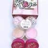 Fantasy Nails Rose Acrylic Collection 4 jars 7grms each view 1