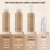 MOEHAIR Travel Kit (Protein Shampoo, Conditioner, Leave-In Conditioner & Hair Serum), Sulfate & Paraben Free | Suitable for All Hair Types view 3