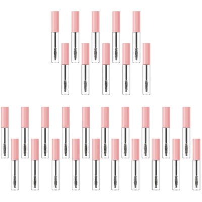 Beavorty 30pcs Refillable Mascara Tubes with Lightweight Leakproof Eyelash Cream Containers for Makeup Convenient for Daily Use and Beginners