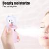 Nano Facial Mister, Cute Cartoon Animal Facial Mist Sprayer Mini Hydrating Moisturizing Cool Mist Handheld Facial Sprayer Portable Home Office Skin Moisturizing Spray(pink) view 2