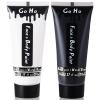 Go Ho Black and White Face Body Paint(4.74 oz),Water Based Cream White Black Face Painting Kit for SFX Cosplay Costumes Festivals Halloween Skull Zombie Skeleton Goth Vampire Makeup view 1