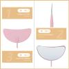 Beavorty 2sets Professional Eyelash Grafting Tool Kit Stainless Steel Lash Mirror and Separator for Salon Use Portable Eyelash Beauty Accessories for Enhancing Eye Appearance view 2