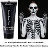 Go Ho Black Face Body Paint Washable(2.37oz/pc),Water Based Cream Face Paint,Vampire Skeleton Zombie Clown Makeup,Black Body Paint for SFX Cosplay Costumes Festivals Halloween Makeup view 3