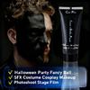 Go Ho Black Face Body Paint Washable(2.37oz/pc),Water Based Cream Face Paint,Vampire Skeleton Zombie Clown Makeup,Black Body Paint for SFX Cosplay Costumes Festivals Halloween Makeup view 4