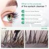 Eyelash Cleanser Concentrate 100ml Lash Extension Shampoo Oil-Free Eyelash Extension Shampoo with Salon Home Care -Makes 20 Bottles 60ml Lash Shampoo, Aloe view 3