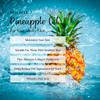 Red Rose Naturals Pineapple Body Oil, 100% Natural, Hydrating & Deep Moisturizing, Bath and Body Oil For Women, Tropical Long Lasting Fragrance, Vegan - 4 oz. view 4