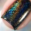Maniology Holo Prism Top Coat, Holographic Shimmering Nail Art TopCoat, Semi Gloss Finish view 3