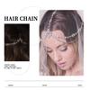 Aceorna Rhinestones Head Chain Bridal Forehead Headband Boho Crystal Hair Chain Layered Costume Headpiece Wedding Head Jewelry for Women and Girls (Silver) view 4