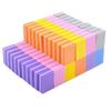 60/120/240/480 Pcs Nail Sanding Buffers Block Polishing Manicure Kit Nail Files Buffer Sandpaper Salon Nail Art Multicolor for Salon Nail Art Tools,6 Colors view 1