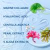 MAREE Collagen Facial Mask with Hyaluronic Acid  Sheet Face Mask Skincare  Centella Asiatica, Green & Red Algae Extract  Hydrating Facemask For Women Skin Care  Mascarillas Para La Cara  6 Count view 3