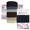 Burlybands Thick Hair Ties Black 3 Pieces with Multi Color 8 Pack view 1