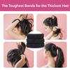 Burlybands Thick Hair Ties Black 3 Pieces with Multi Color 8 Pack view 4