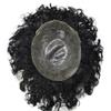 20mm Curly Hair Toupee For Men Full PU Men Toupee Human Hair With Holes Curly Hair Poly Skin Hair System Wavy Hair Toupee Men Hairpiece 8x10 20MM Wave #1 Jet Black view 4