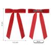 10PCS Velvet Bows Hair Clip Ribbon Accessories Ponytail Holder Hair Bow for Women Girls Toddlers Teens Kids view 2