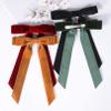 10PCS Velvet Bows Hair Clip Ribbon Accessories Ponytail Holder Hair Bow for Women Girls Toddlers Teens Kids view 4