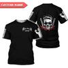 Personalized Barber Shop Shirt 3D Barber Shirts Hairdresser Haircutting Hairstylist Custom Name Salon Barber Tshirt Pole Scissors Hair Stylist T Shirt All Over Printed S-5XL, Cosmetology Gift Barbero view 2
