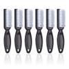 SQULIGT 6Pcs Handle Grip Nail Brush, Hand Fingernail Cleaner Brush Manicure Tools Scrub Cleaning Brushes for Toes and Nails (Black) view 1