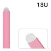 XIAOYU 50PCS Disposable Eyebrow Microblading Needles, Tattoo Microblades Makeup Blades for Tattoo Makeup Supplies, U18 view 2