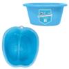 AWA Extra Large Pool Foot Bath, Sturdy Feet Soaking Tub and Pedicure Bowl, Foot Spa Kit for Women and Men (Blue Foot Tub) view 1