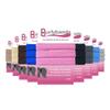 Bulrybands Thick Hair Ties Black 8 Piece with Pink 3 Piece view 3