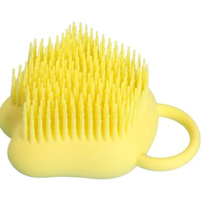 Silicone Shower Brush Cartoon Cat Paw Fast Baby Massage Brush Bathroom Accessory Pink Home Supplies Gadgets Bathroom Accessories Applicable to Bathroom, Childrens Bath Accessories, Bath Supplies