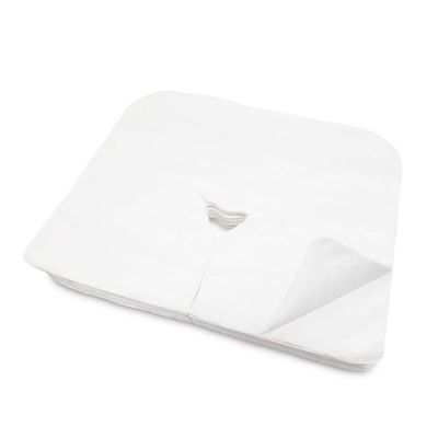 ZMDREAM Case of 1200 Disposable Massage Headrest Covers Face Rest Cradle Covers White
