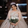 FASNAHOK Large Cubic Zirconia Wedding Tiaras Luxury Tall Pageant Queen Crowns for Women Gift Coronas Para 15 Anos Quinceaneras Big CZ Princess Headbands Silver view 4