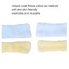 12 Pcs Curlers, Heatless Curling Rod Headband, No Heat Curl Ribbon with Hair Clips and Scrunchie, Fleece Damage DIY Tool Bule Yellow for Sleeping at Night view 4