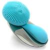 Glowsavy Silicone Cleansing Brush - Facial Cleansing Brush with 4 Adjustable Speeds - Waterproof USB Rechargeable Rotating Spa Machine - Face Wash Scrub Exfoliator for Makeup Skincare Removal (Teal) view 1