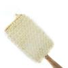 1 Pcs Wood Handle Stick Shower Loofah Exfoliating Sponge Bath Body Back Scrub Washer view 2
