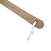 1 Pcs Wood Handle Stick Shower Loofah Exfoliating Sponge Bath Body Back Scrub Washer view 4