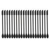 20pcs Silicone Spatula, Reusable Mini Small Tip Extended Handle Double Head One Piece Seamless Easy Washing Makeup Scraper view 1