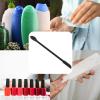 20pcs Silicone Spatula, Reusable Mini Small Tip Extended Handle Double Head One Piece Seamless Easy Washing Makeup Scraper view 2