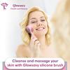 Glowsavy Silicone Cleansing Brush - Facial Cleansing Brush with 4 Adjustable Speeds - Waterproof USB Rechargeable Rotating Spa Machine - Face Wash Scrub Exfoliator for Makeup Skincare Removal (Purple) view 2
