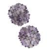 ZJchao Jade Eye Mask, Amethyst Eye Pack Wrinkle Puff Eliminate Dark Circles Fading Quartz Stone Eye Patch Jade Stone, Reusable Jade Eye Pack For Cold & Heat Compress view 1